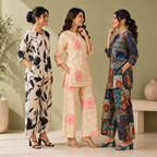 Printed Co-Ord | Casual Ethnic| Cotton Wear (C-4)