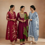 3 Kurta Sets with Dupatta (KS-2)