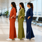 Women Co-Ord Set Airport Look | Relax Fit ( A5 )