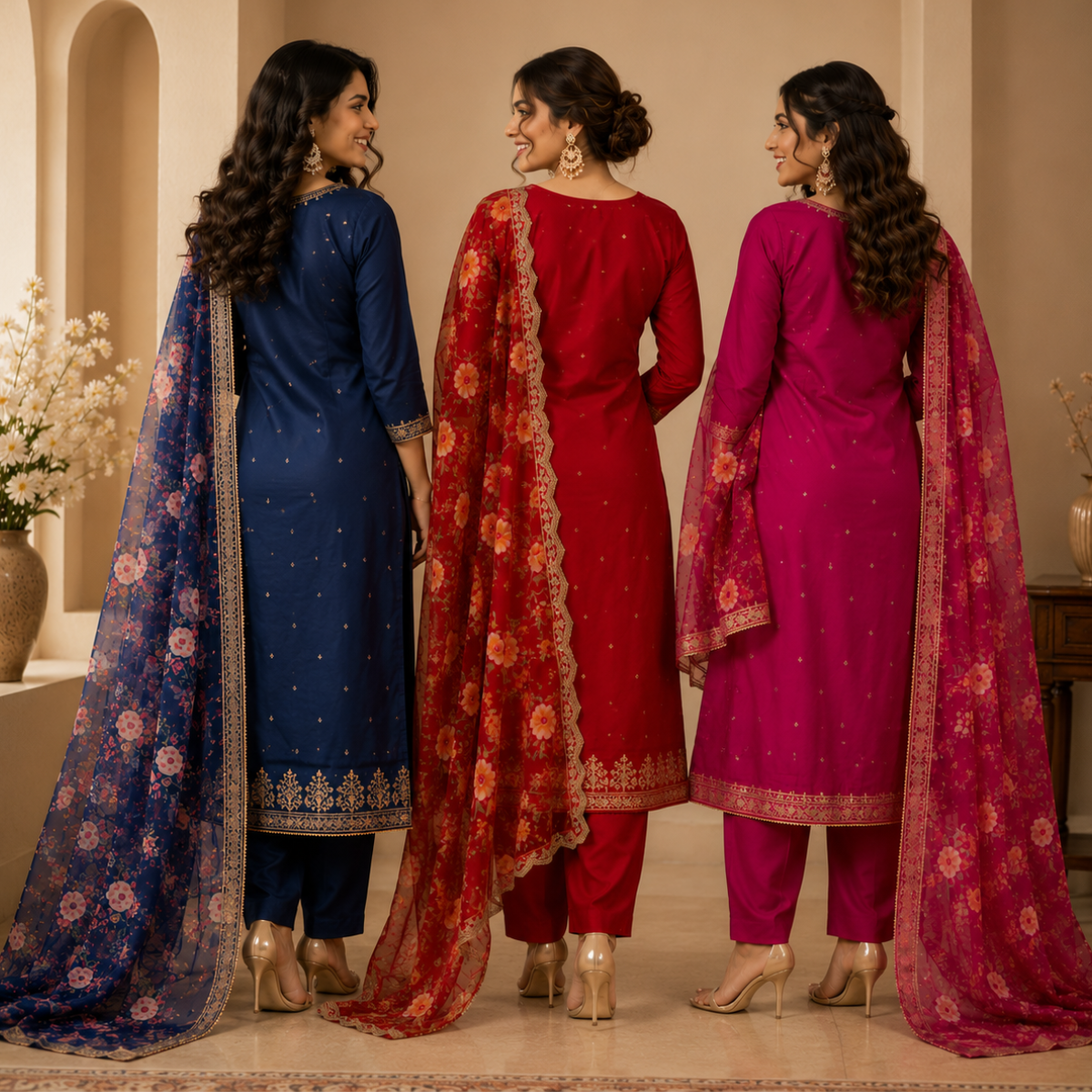 3-Piece Women's Kurti Collection (P-5)