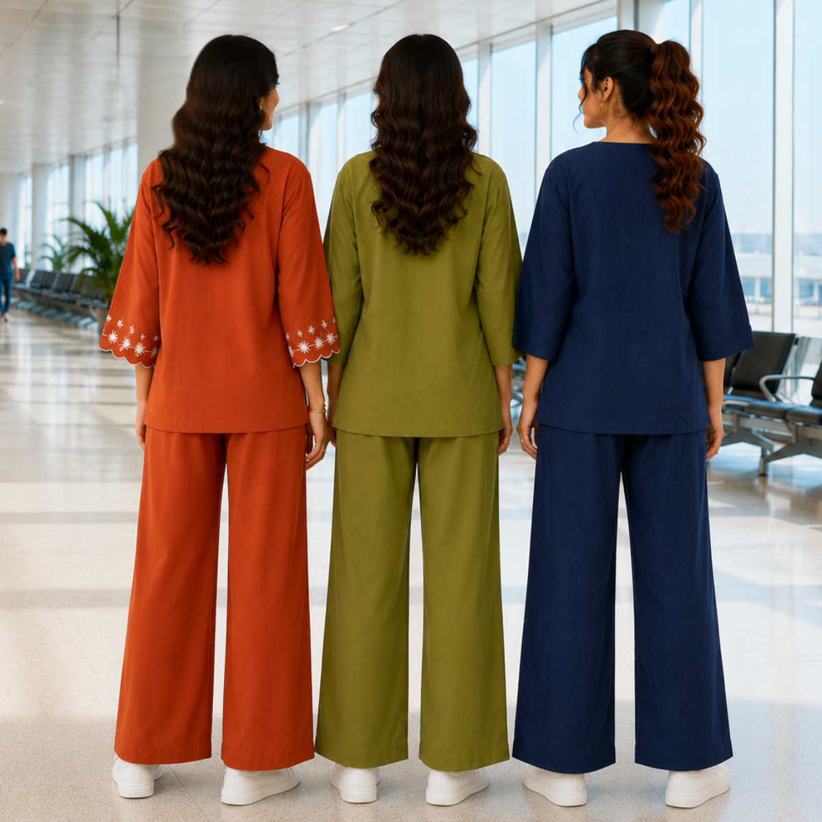 Women Co-Ord Set Airport Look | Relax Fit ( A5 )