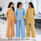 Women Co-Ord Set Airport Look | Relax Fit ( A7 )