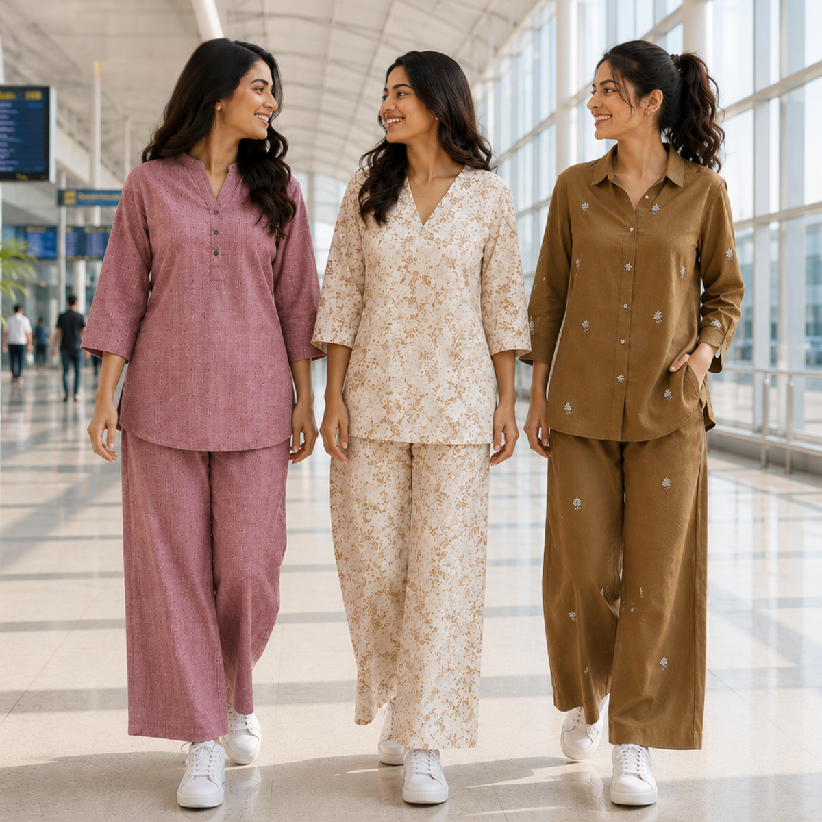 Women Co-Ord Set Airport Look | Relax Fit ( A1 )