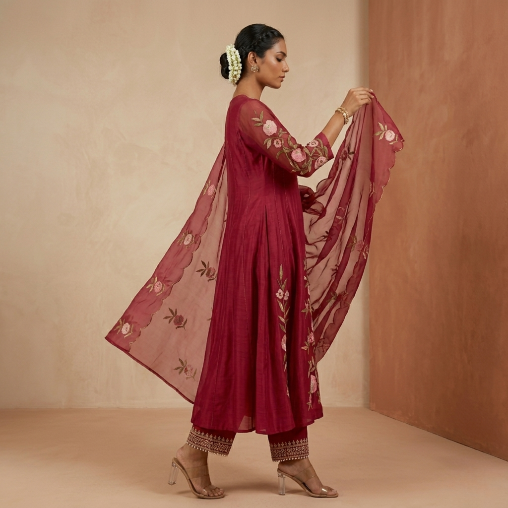 3 Kurta Sets with Dupatta (KS-2)