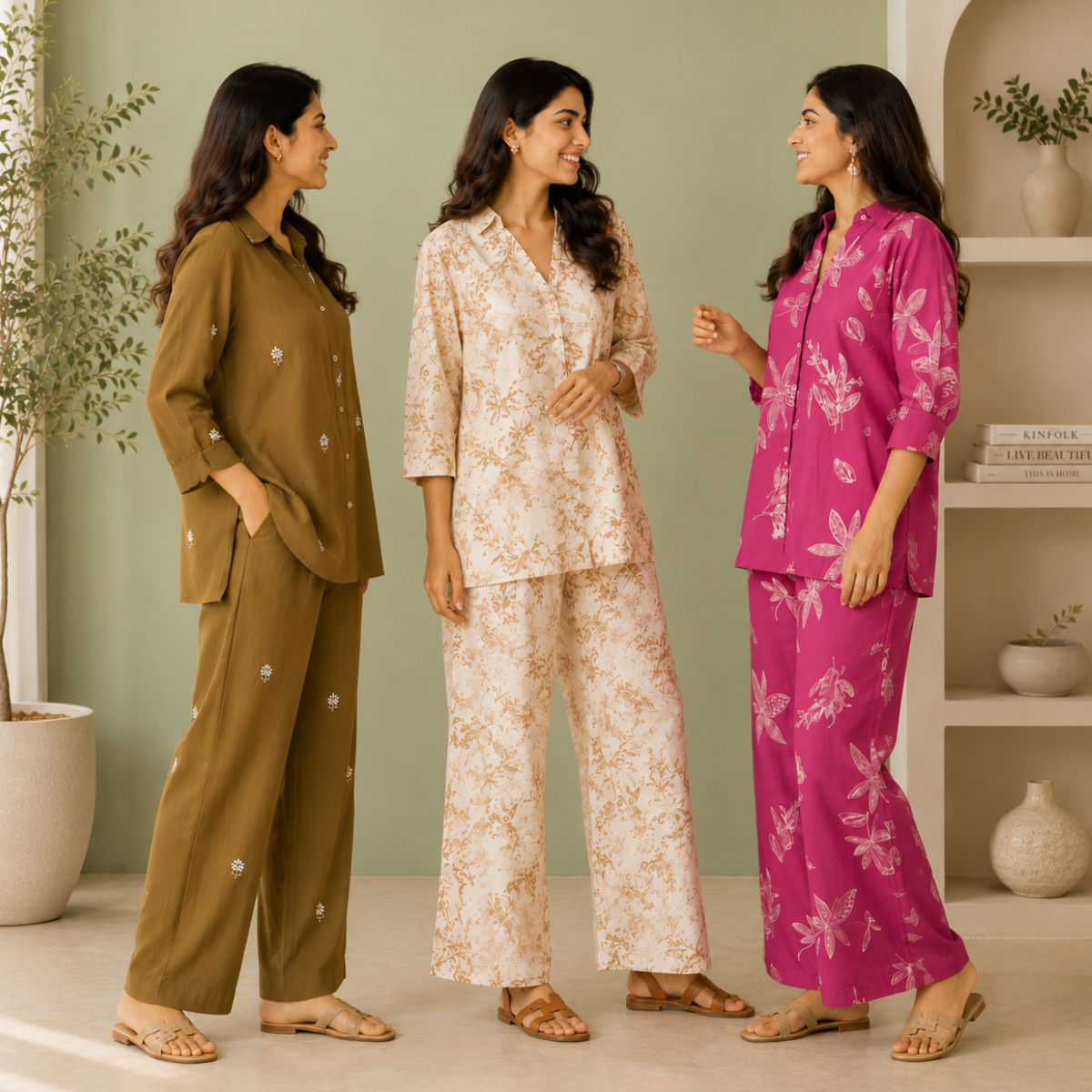 Printed Co-Ord | Casual Ethnic| Cotton Wear (C-8)