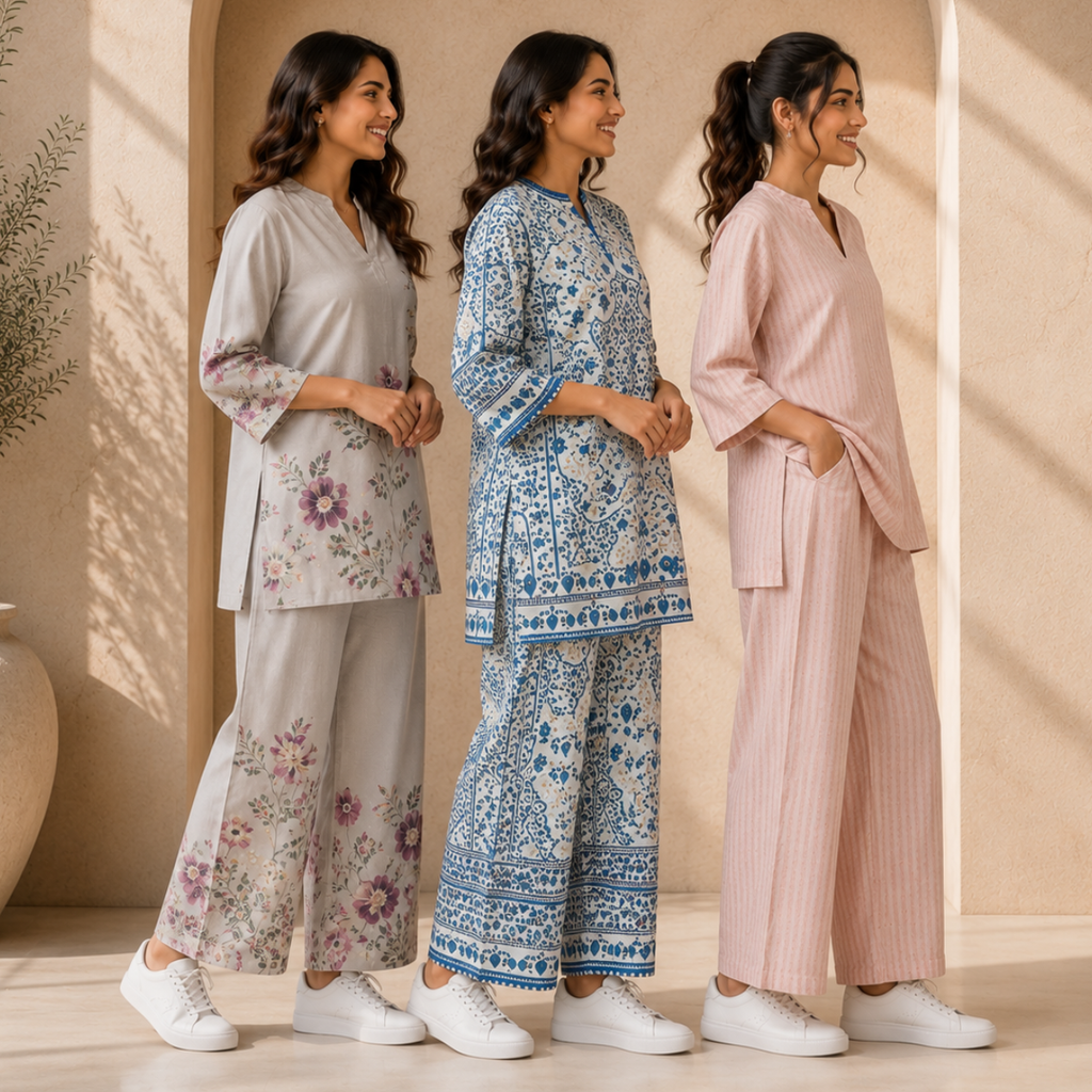 3 Women's Airport Style Co-Ord Set ( A9 )