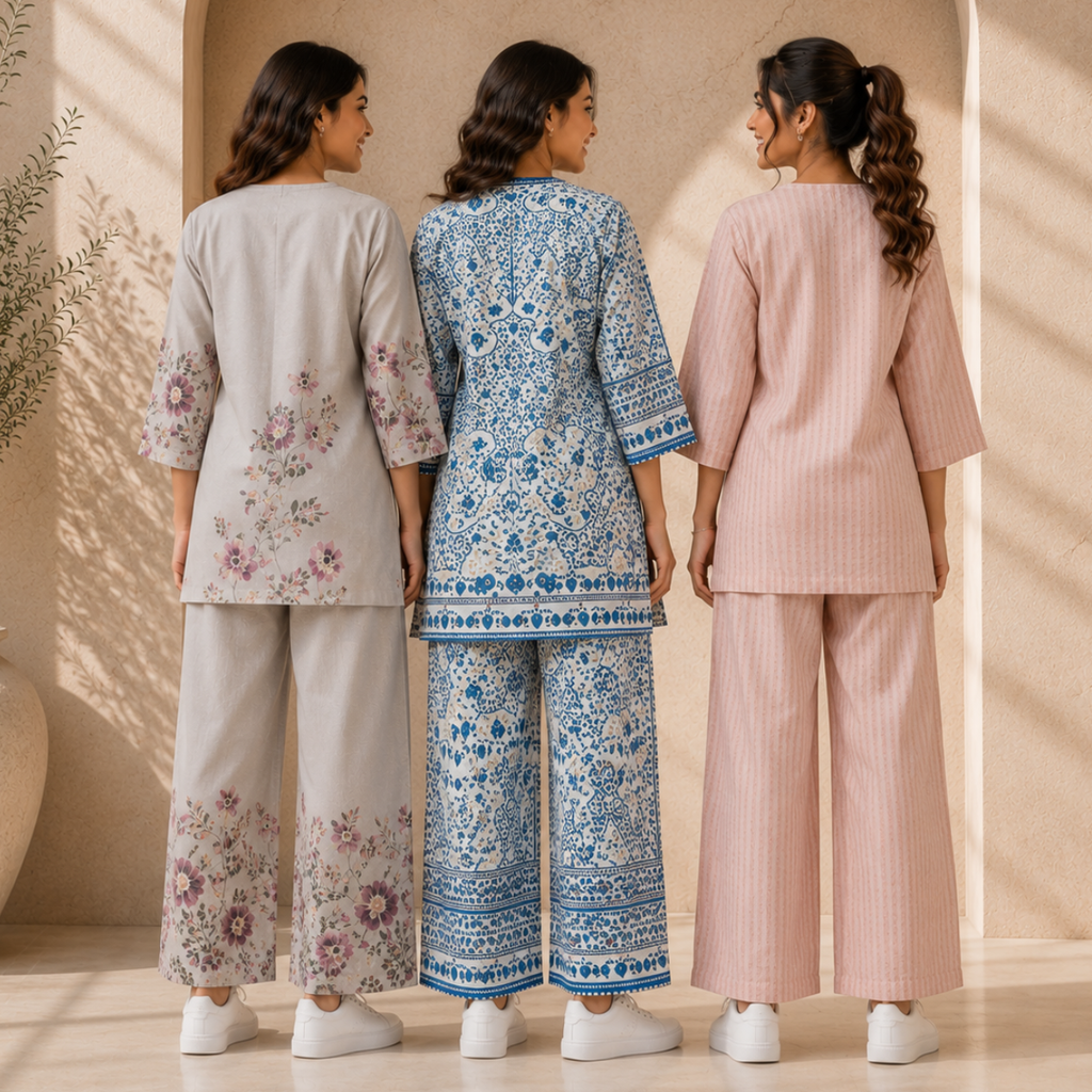 3 Women's Airport Style Co-Ord Set ( A9 )