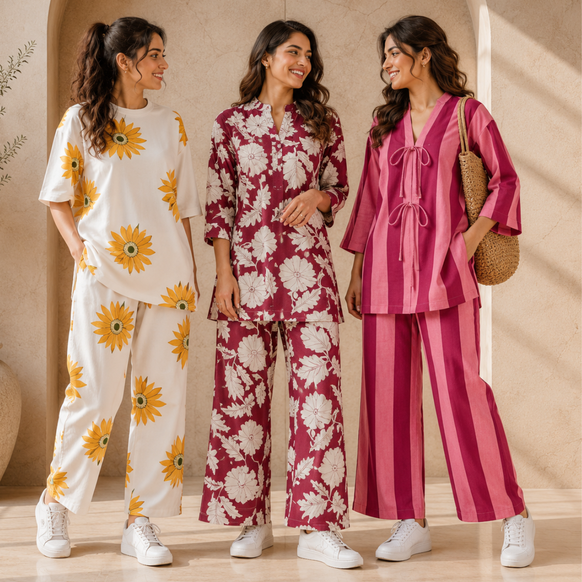 3 Women's Airport Style Co-Ord Set ( A10 )