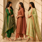 3 Women's Cotton Kurta Set with Dupatta | Daily Comfort  ( CK-10 )