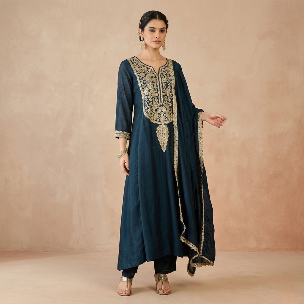 3 Kurta Sets with Dupatta (KS-3)