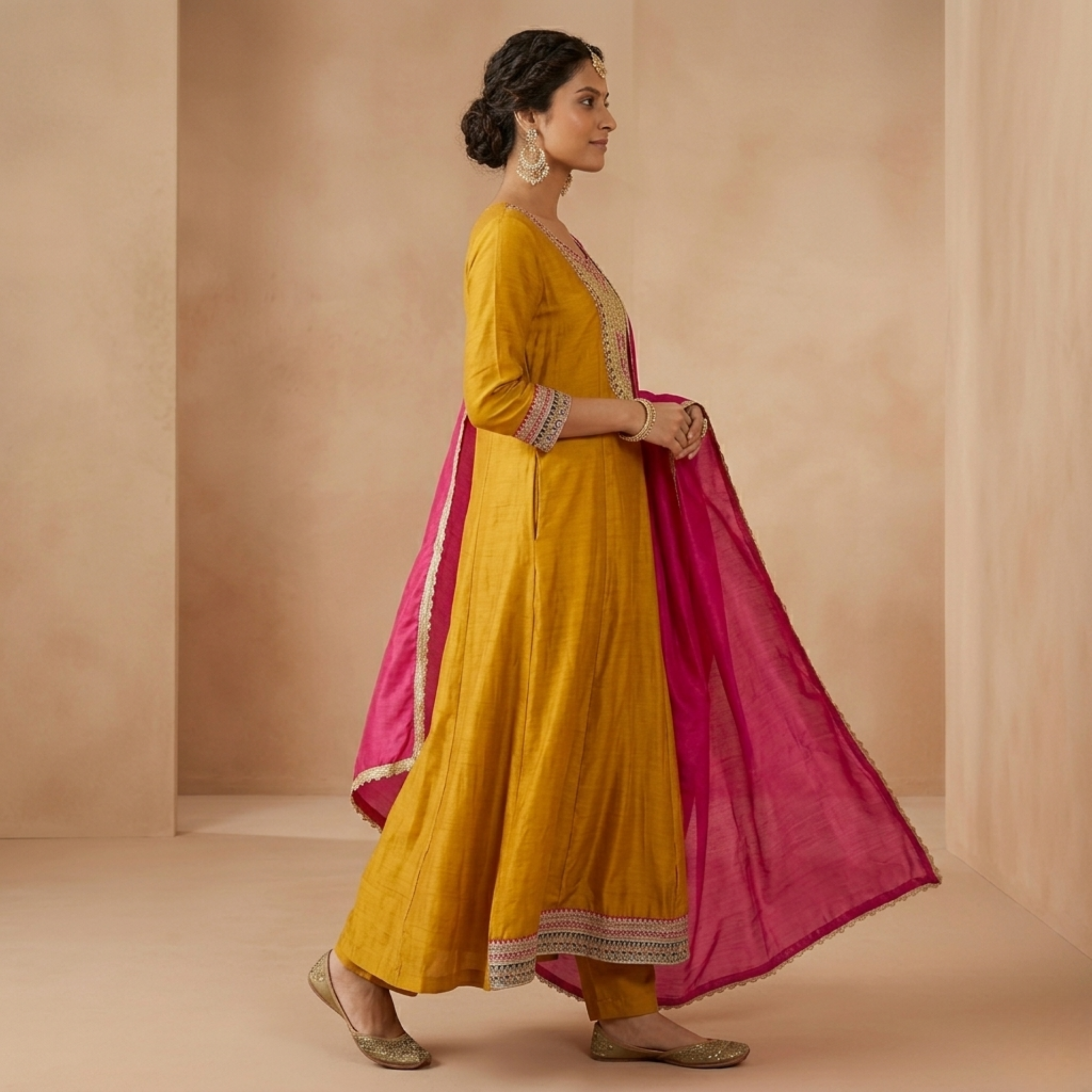 3 Kurta Sets with Dupatta (KS-3)