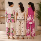 Printed Co-Ord | Casual Ethnic| Cotton Wear (C-1)