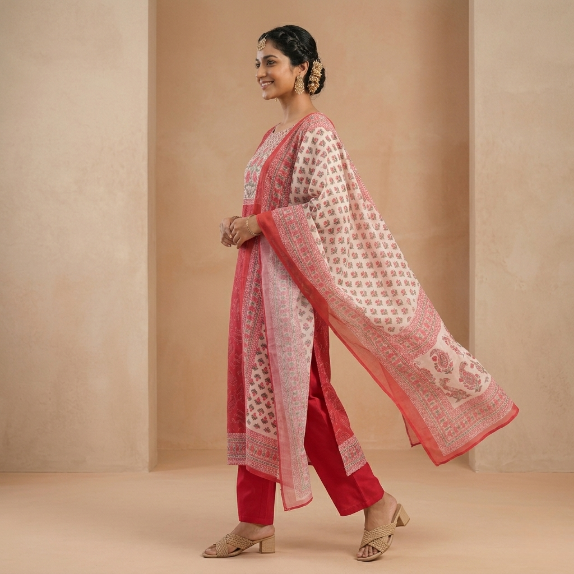 3 Kurta Sets with Dupatta (KS-4)