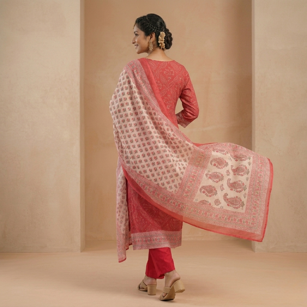 3 Kurta Sets with Dupatta (KS-4)