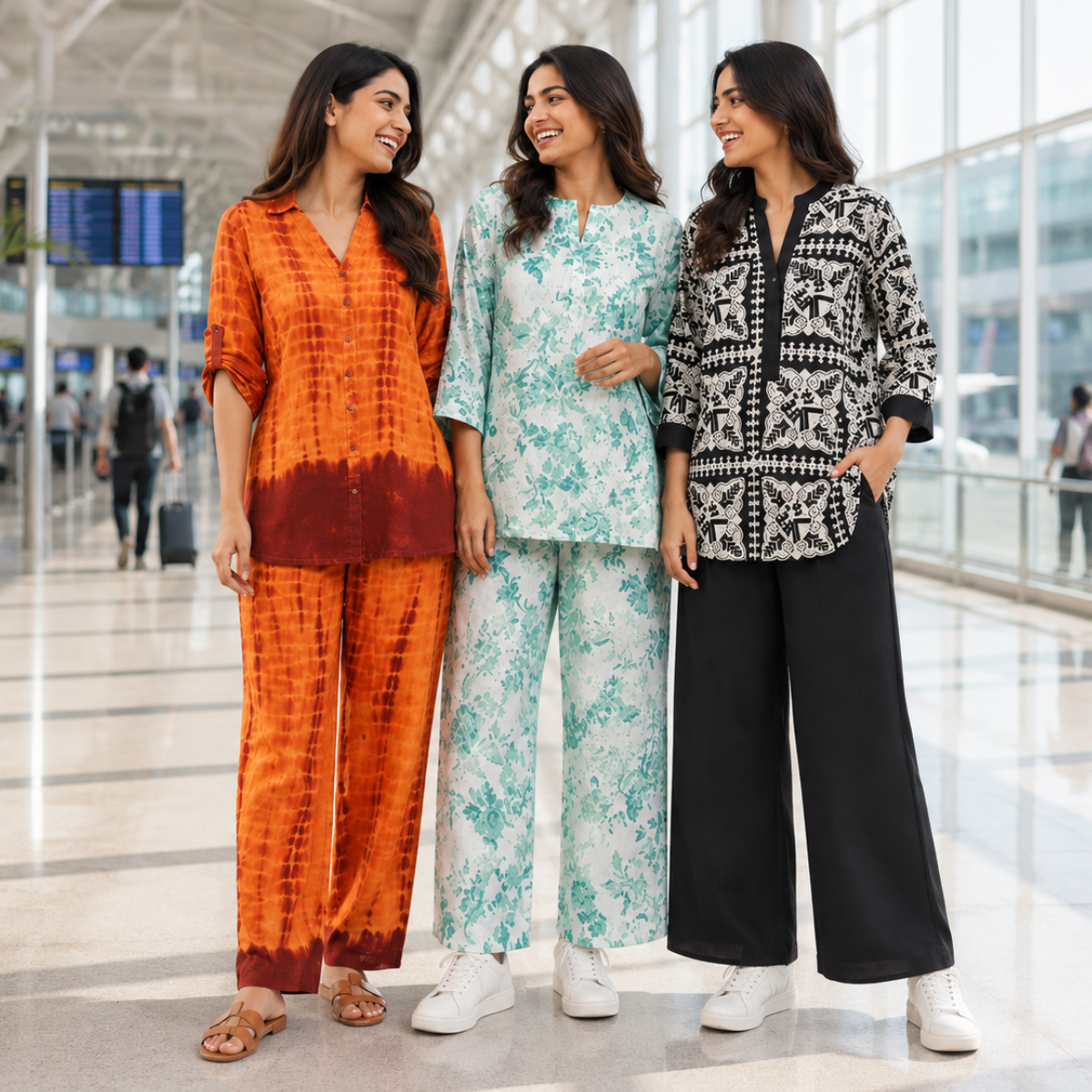 Women Co-Ord Set Airport Look | Relax Fit ( A2 )