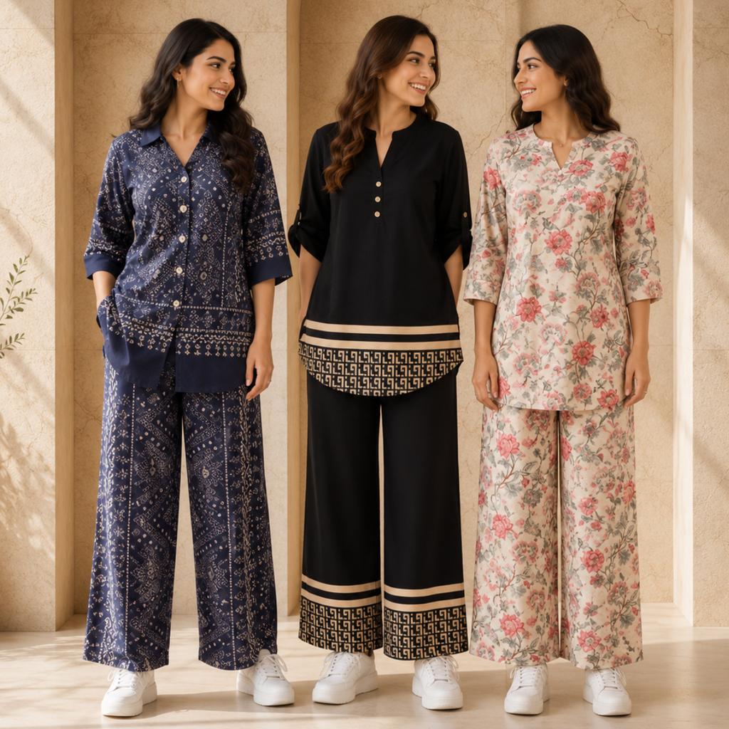 3 Women's Airport Style Co-Ord Set ( A2 )