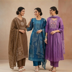 3 Kurta Sets with Dupatta (KS-5)