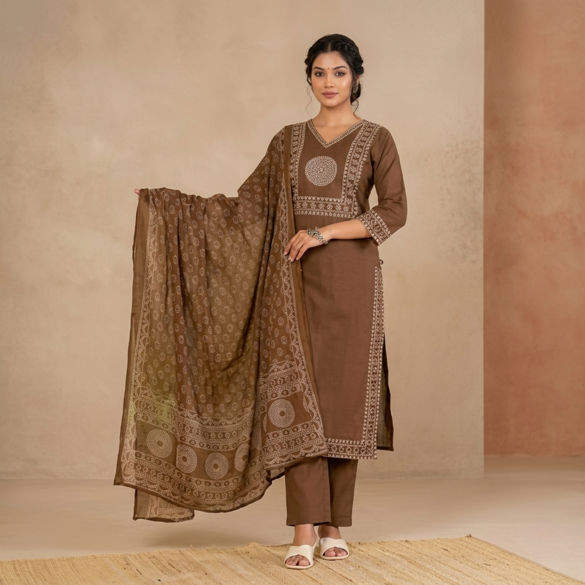 3 Kurta Sets with Dupatta (KS-5)
