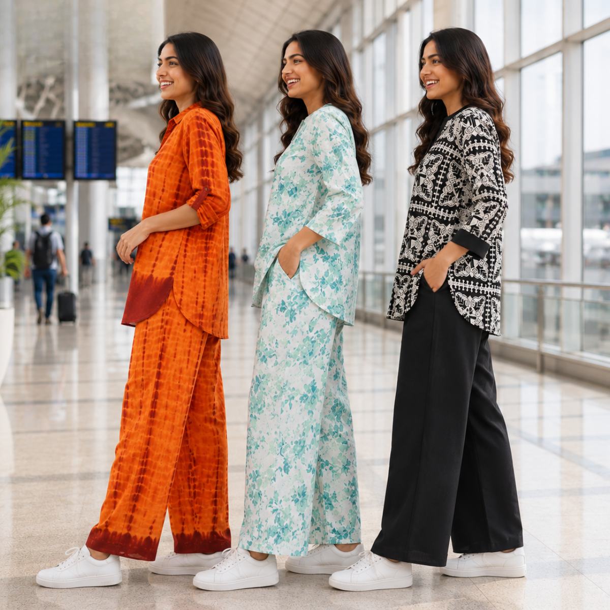 Women Co-Ord Set Airport Look | Relax Fit ( A2 )