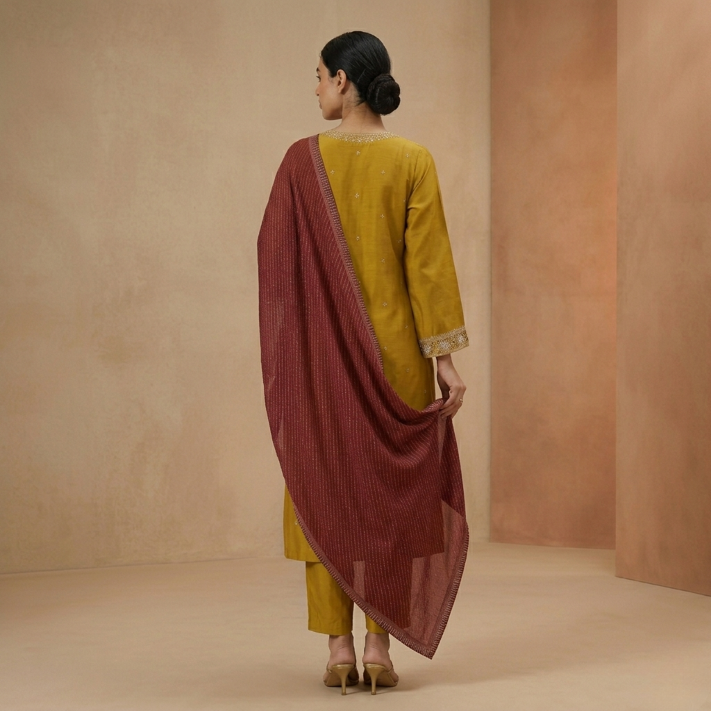 3 Kurta Sets with Dupatta (KS-1)