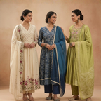 3 Kurta Sets with Dupatta (KS-6)