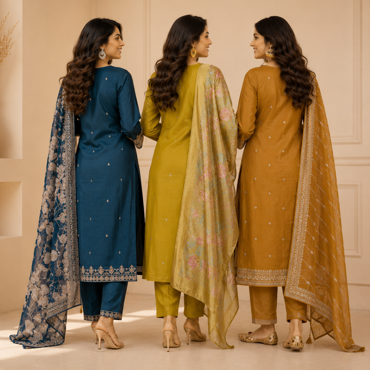 3-Piece Women's Kurti Collection (P-2)