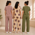 Pack of 3 T-Shirt With Trouser | Cotton ( C2 )