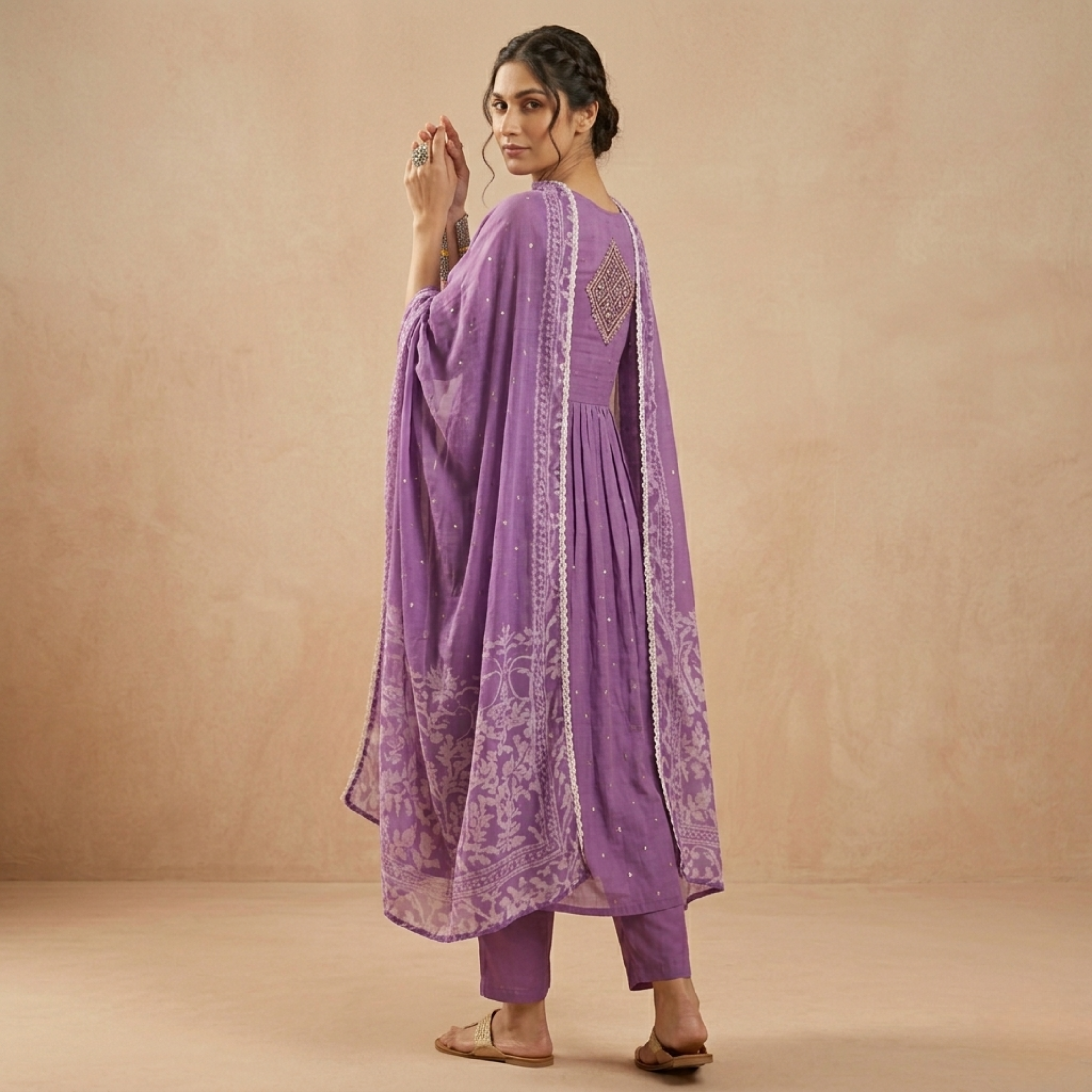 3 Kurta Sets with Dupatta (KS-7)
