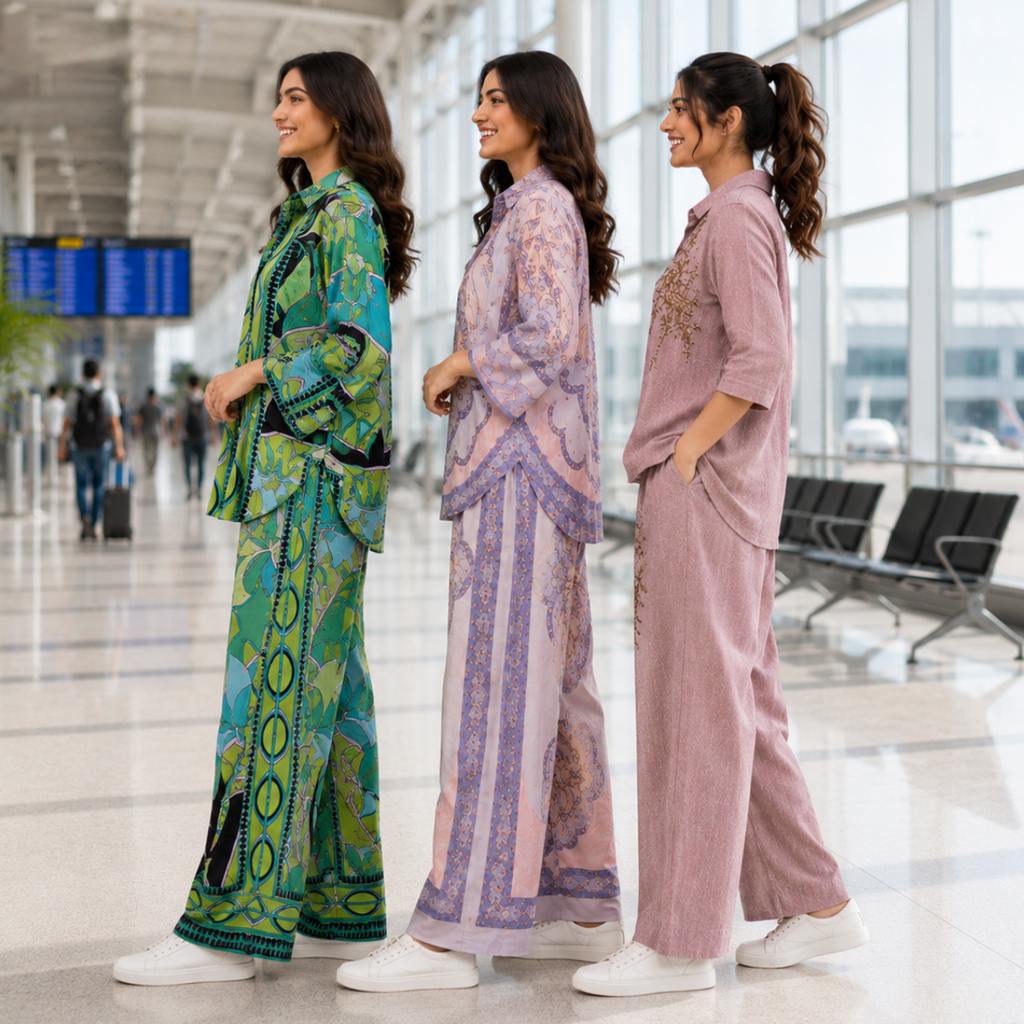 Women Co-Ord Set Airport Look | Relax Fit ( A3 )