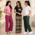 Pack of 3 T-Shirt With Trouser | Cotton ( C3 )