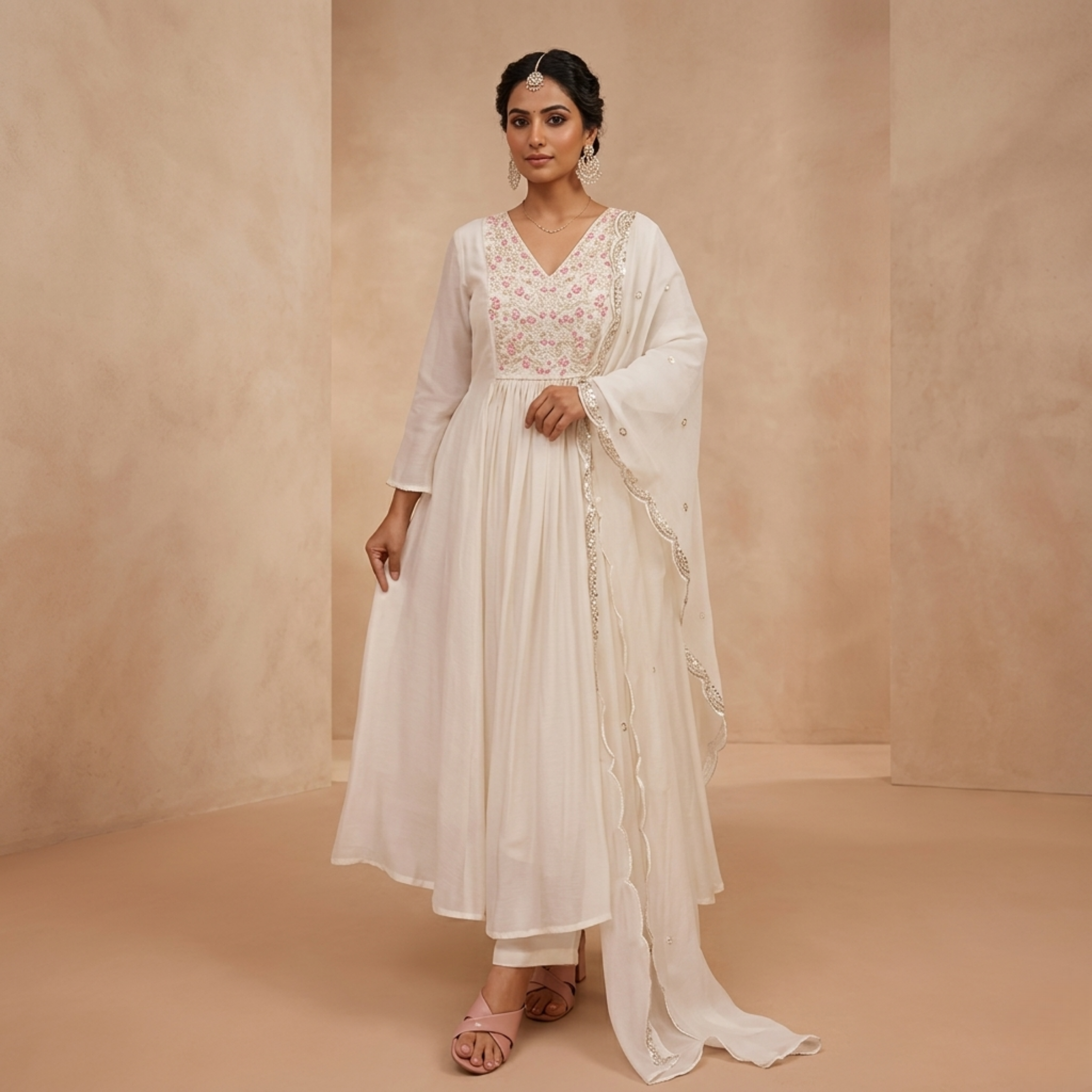 3 Kurta Sets with Dupatta (KS-8)