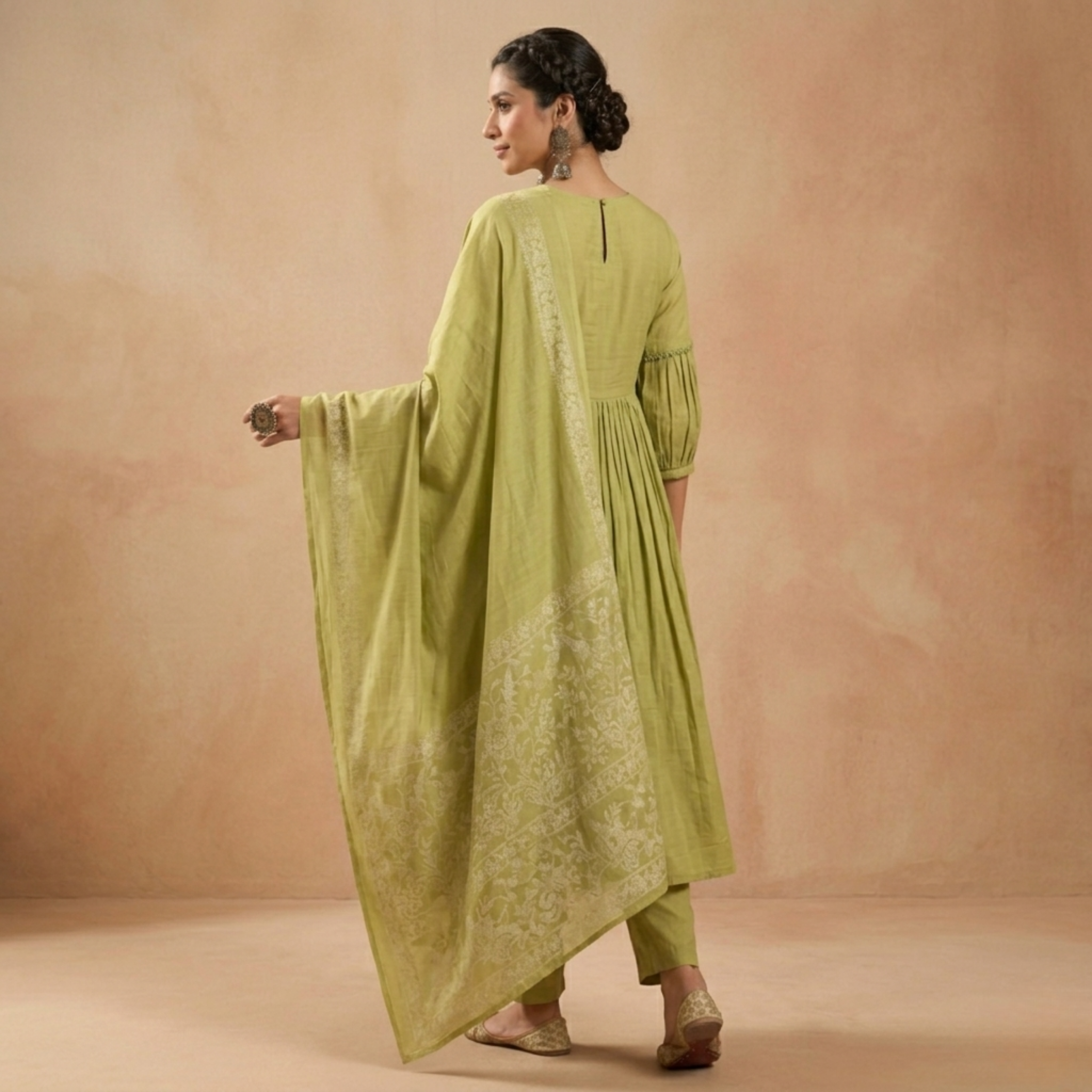 3 Kurta Sets with Dupatta (KS-8)
