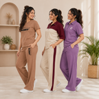 Pack of 3 T-Shirt With Trouser | Cotton ( C10 )