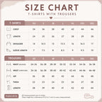 3 Sets Women's T-Shirts With Trousers (K-5)