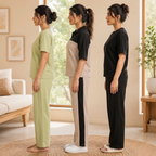 Women's Coords T-Shirts With Trousers Set of 3 (T-10)